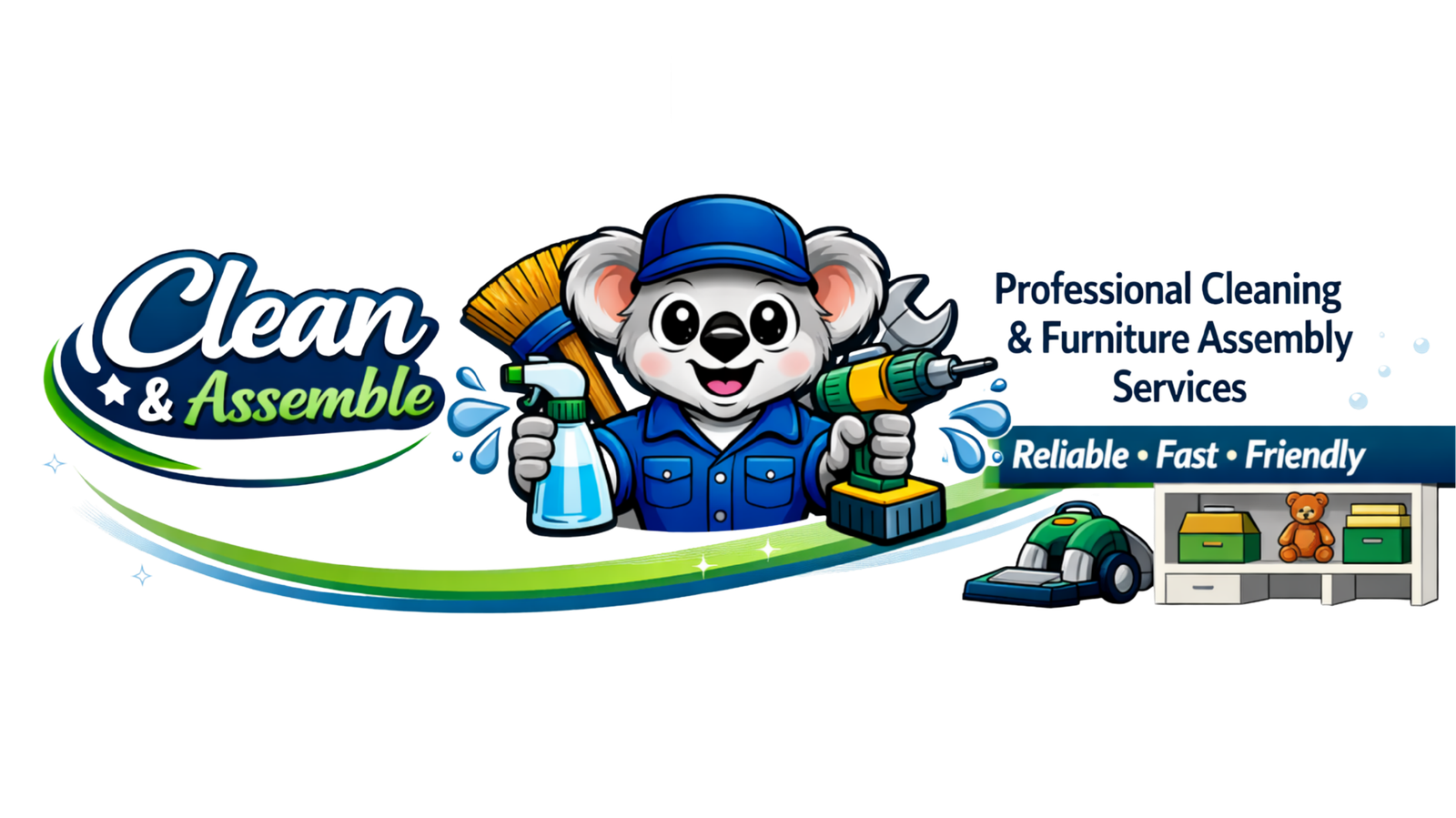 Clean Assemble footer logo